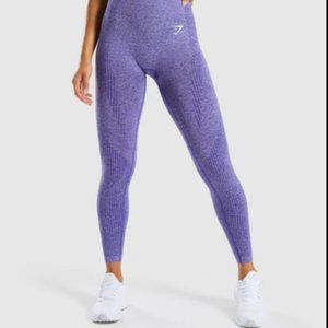 Gymshark Small Vital Seamless Leggings - Indigo Marl